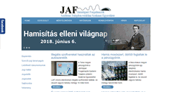 Desktop Screenshot of jaf.hu